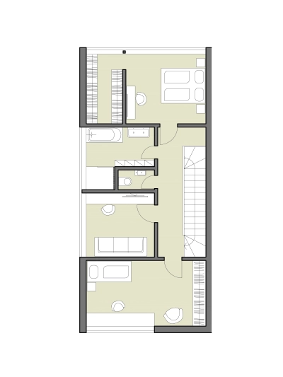 Dvojdom (sekcie "C" a "D")-podlažie-2